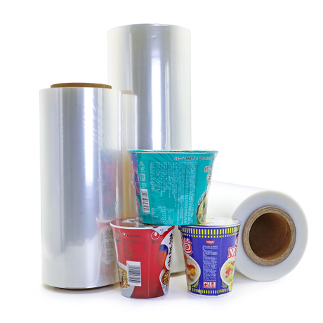 Pof Heat Frestant Cup Noodles/Orinfection Tableware تقلص فيلم تغليف فيلم Pof Film Roll Roll