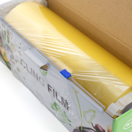 الحجم القابل للتخصيص PVC Food Grade Cling Film Box
